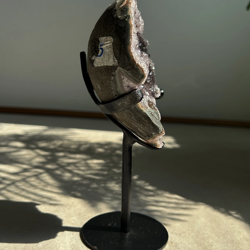 geode di Ametista Nera